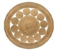 Atmosphera - Tapis ajouré en Jute D120 cm