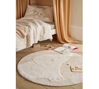 Tapis rond Éléphant écru TU