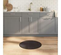 Tapis rond en bambou, diamètre 60 cm