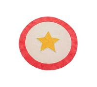 Atmosphera Tapis Rond Enfant Circus - Ø120 cm - Beige