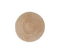 Tapis Rond THANE Jute Naturel Ø120cm Bois