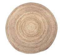 Tapis Rond Tressé en Jute - Diamètre 110cm