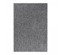 tapis salle de bain 140x200 tissé gris rectangle motif uni SAKRDA