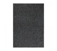 tapis salle de bain 140x200 tissé gris rectangle motif uni SAKRDA