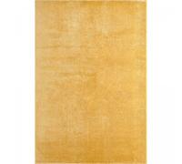 Tapis salle de bain 60x110 LYN10 LAVABLE Or uni, tapis shaggy à longs poils