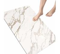 Tapis Salle de Bain Antidérapant 70x120 cm, Tapis de Bain Diatomite Super Absorbant, Tapis Douche Séchage Rapide, Tapis Grande Taille Lavable Tapis Bain, Tapis de Douche Doux Microfibre Art 40