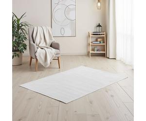 Tapis Salon 160x230 Gris Antidérapant Lavable Poils Courts Moderne Homestyle4u