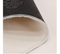 Homestyle4u – Tapis salon HomeStyle4U 3018 – Beige/Crème 120x180 cm Microfibre antidérapant