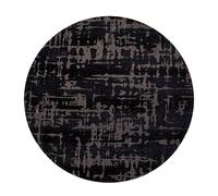 Tapis salon et chambre tissé plat DARKY 140 x 140 cm