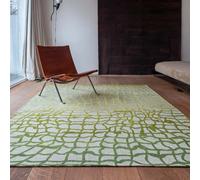 Tapis salon et chambre tissé plat FADY 140 x 140 cm