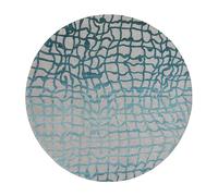 Tapis salon et chambre tissé plat INDIGO 140 x 140 cm