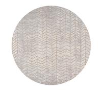 Tapis salon et chambre tissé plat PARKY 140 x 140 cm
