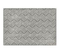 Tapis salon - HOMCOM - 200 x 140 cm - poils courts lavable en machine hypoallergénique pour salon, chambre à coucher, bureau, gris