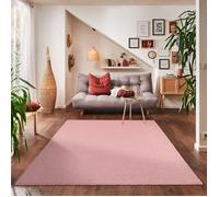 Tapis Salon Moderne - Onirique - Rose - 120 x 170 cm - 100% Polypropylène - CARPETTEX