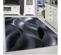 Tapis Salon Moderne - RÊVASSER - Noir - 160 x 230 cm - 100% Polypropylène - SIMPEX