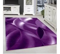 Tapis Salon Moderne - RÊVASSER - Violet - 200 x 290 cm - 100% Polypropylène - SIMPEX