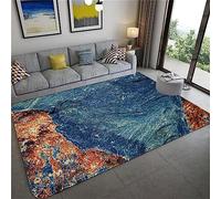 Tapis Salon Pierre Créative 3D Imprimé Poils Courts Doux Antidérapant Tapis Facile d'entretien Salon Chambre Canapé Cuisine Balcon Tapis De Yoga Décor À La Maison 70,8 X 110,2 Pouces -9F2H/S6R