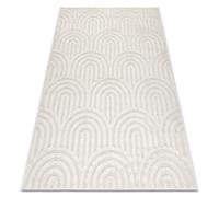 Tapis SANTO SIZAL 0537 géométrique blanc 180x270 cm