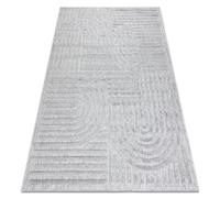 Tapis SANTO SIZAL 0989 géométrique gris 200x290 cm
