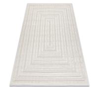 Tapis SANTO SIZAL 0999 géométrique blanc 180x270 cm