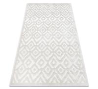 Tapis SANTO SIZAL 58381 diamants zigzag beige 80x150 cm