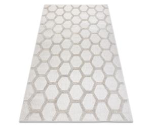 Tapis SANTO SIZAL 58391 rayon de miel beige 160x220 cm