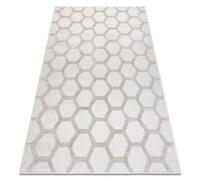 Tapis SANTO SIZAL 58391 rayon de miel beige 80x150 cm
