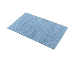 Tapis sèche-vêtements en microfibre, bleu