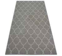 Tapis SENSE Micro 81220 TRÈFLE MAROCAIN beige/blanc TRELLIS 80x150 cm
