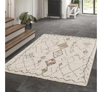 Tapis shaggy 160x230 ecru