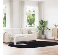 Vidaxl Tapis Shaggy À Poils Longs Navarra Noir 120x170 Cm Polyester