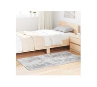 vidaXL NAVARRA Tapis gris 80x150