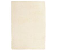 Tapis shaggy à poils longs - vidaXL - NAVARRA - Crème - 120x170 cm - Polyester - Hauteur des poils 3,5 cm - Antidérapant