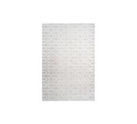 Tapis Shaggy Effet 3D "Vivica" Blanc & Rose 120 x 160 cm
