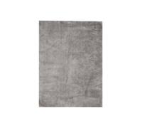 Tapis Shaggy Fait Main "Bali" Gris 80 x 150 cm