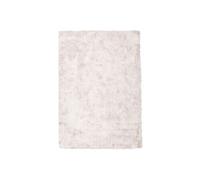 Tapis Shaggy Fait Main "Diamond" Rose 80 x 150 cm