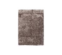 Tapis Shaggy Fait Main "Diamond" Taupe 240 x 330 cm