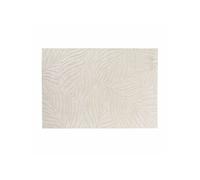 Douceur d'Intérieur, Tapis Rectangle (160 x 230 cm) Ankara Naturel, Uni Relief