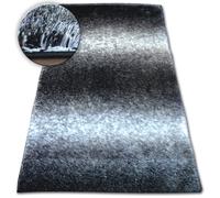 Tapis Shaggy SPACE 3D B315 noir/gris 120x170 cm