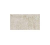 Douceur d'Intérieur – Tapis rectangle Tango – Shaggy uni – 60 x 110 cm – Naturel