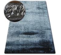 Tapis SHAGGY VERONA noir/argentin 80x150 cm