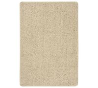 Tapis Shaggy vidaXL Crème 160x230 cm