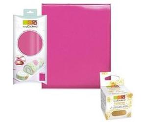 Tapis silicone pour génoise 30 x 40 cm + paillettes dorées - ScrapCooking Multicolore G