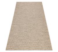 Tapis SIZAL BOHO 46208051 Nid d'abeille beige 80x150 cm