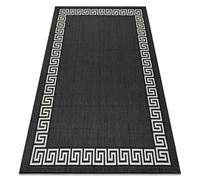 Tapis SIZAL FLAT 49373690 Grec noir / crème 200x290 cm