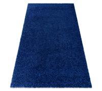 Tapis SOFFI shaggy 5cm bleu foncé 120x170 cm