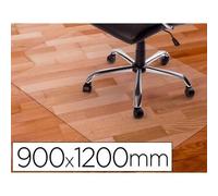 Tapis Sol - Q-Connect - 90x120cm - Pvc - Protection Contre L'usure - Épaisseur 20mm