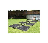 Intex Tapis solaire chauffant PVC 1,2x1,2 m noir 28685, tapis de chauffage de piscine, appareil de chauffage solaire,, chauffage solaire G