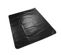 Tapis sous le gril pour gril extérieur, tapis de gril ignifuge en silicone antidérapant couverture de soudage double face couverture de foyer réutilisable pour protecteur de (152x122CM Rectangulaire)