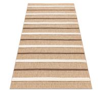 Tapis SPARK 0686A beige / crème - Lignes sisal structurel 160x220 cm
